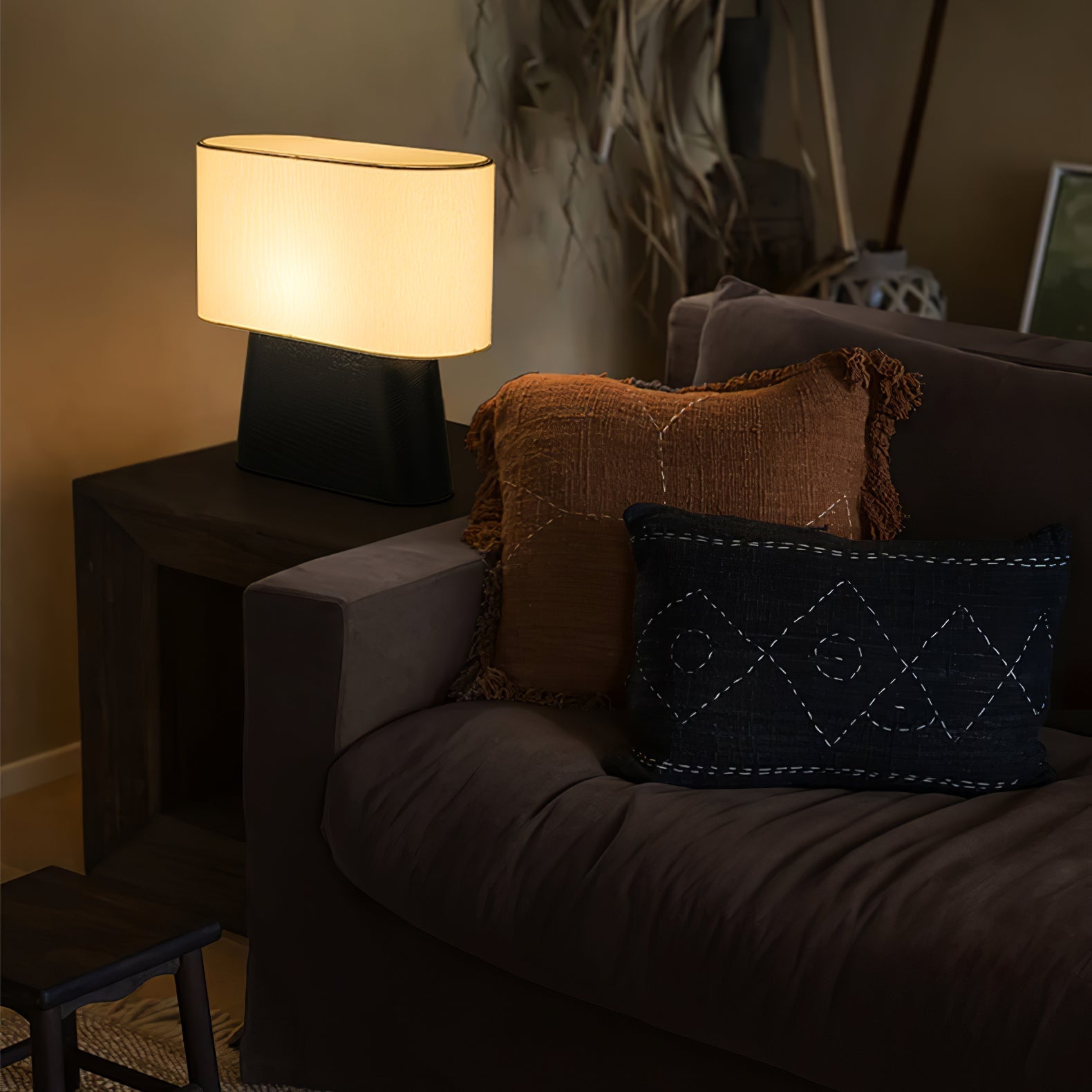 Mohaty Wooden Table Lamp