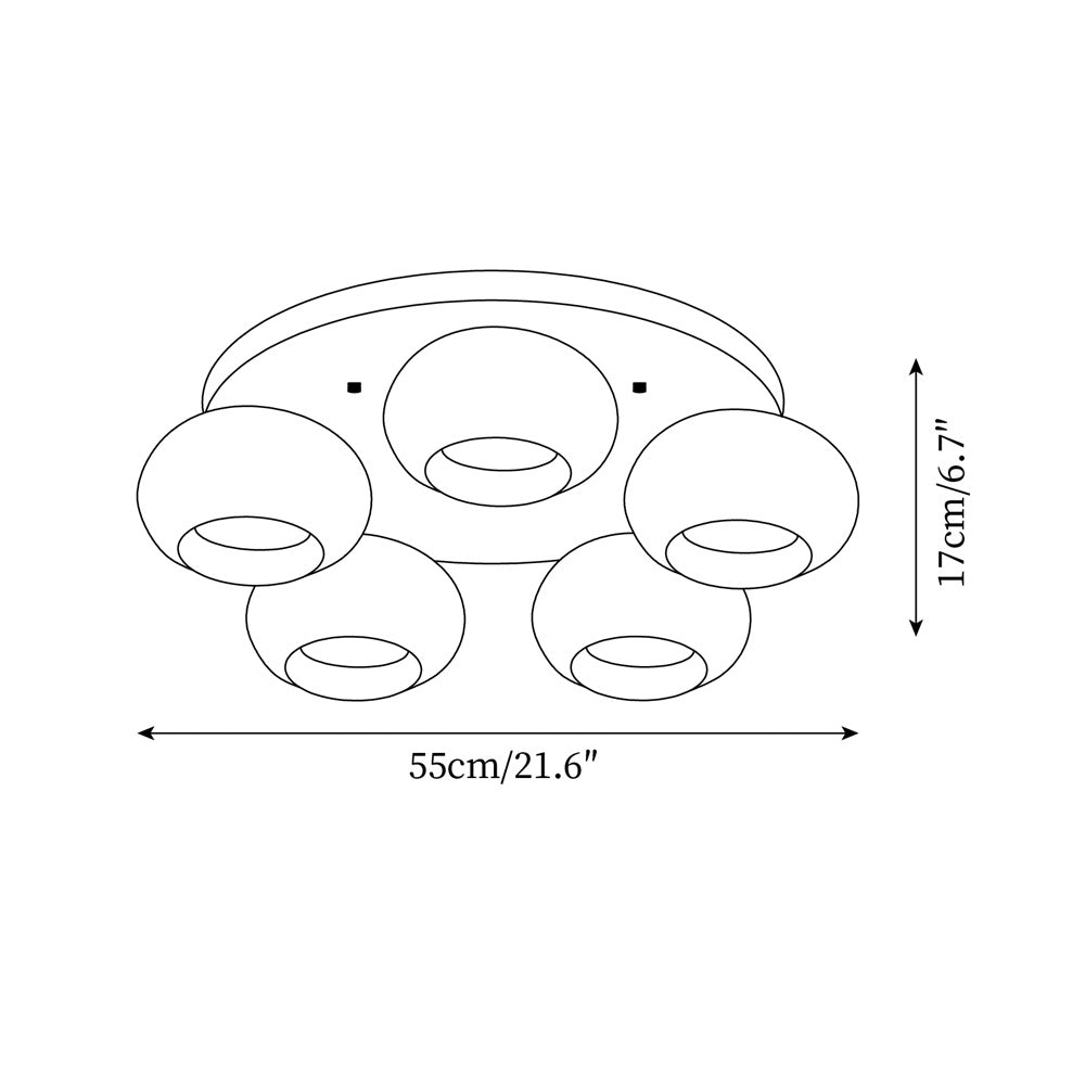 Bosani Ceiling Light