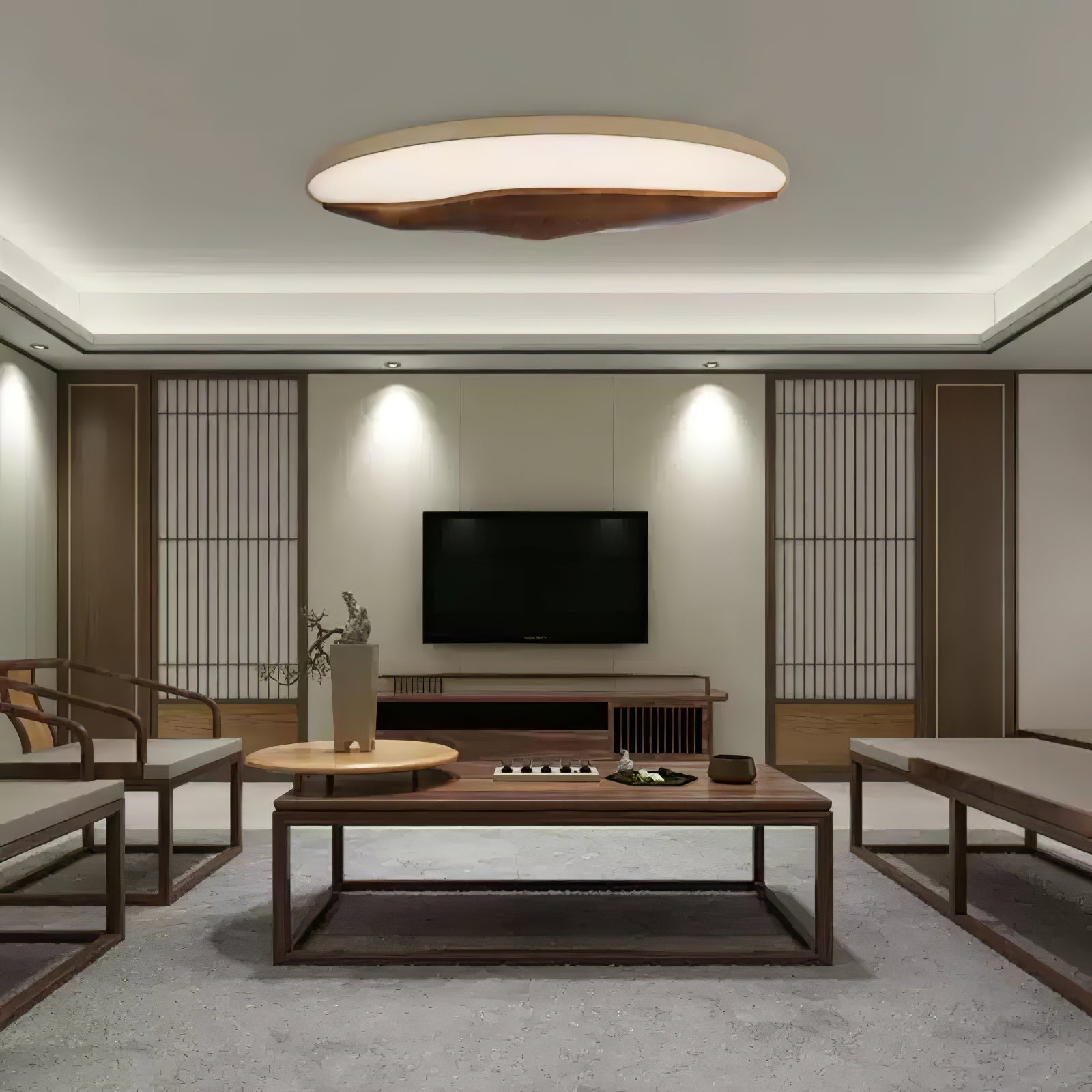 Geo Landscape Ceiling Light