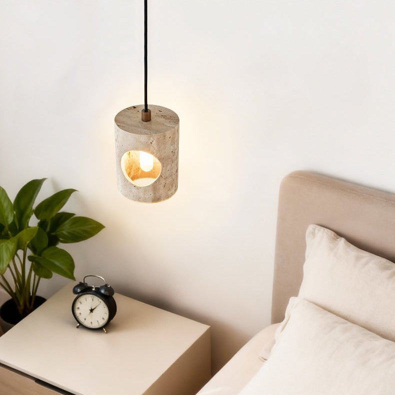Cohale Travertine Pendant Light