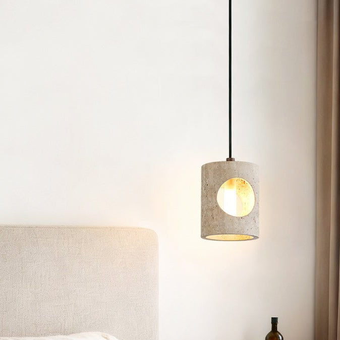 Cohale Travertine Pendant Light