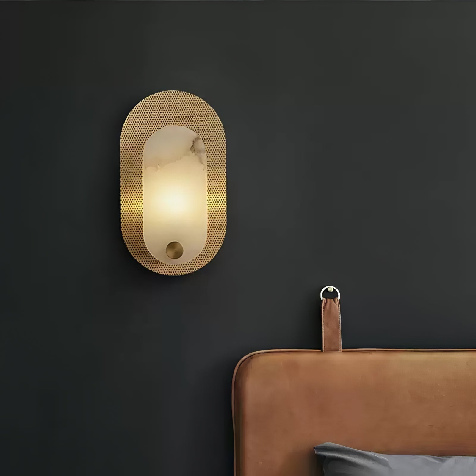 Holena Alabaster Wall Light