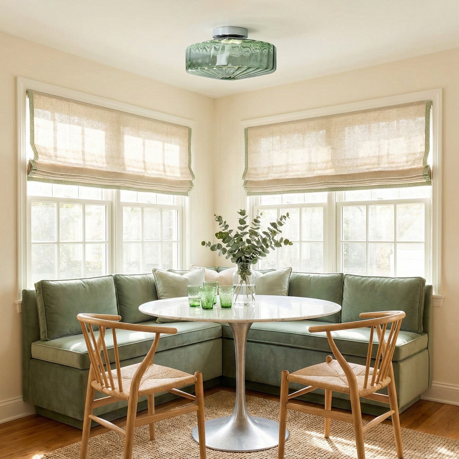 Wenzor Ribbed Ceiling Light