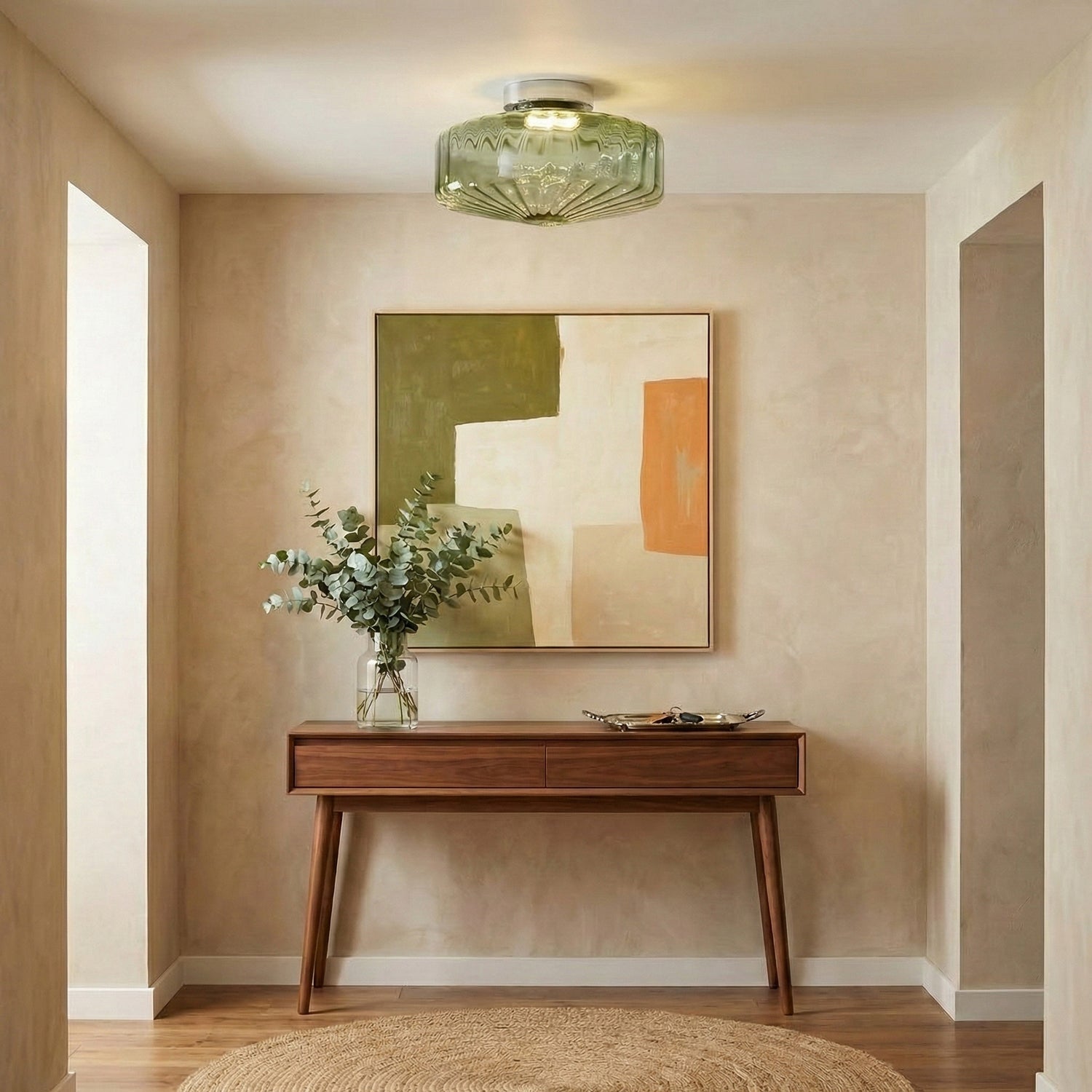 Wenzor Ribbed Ceiling Light