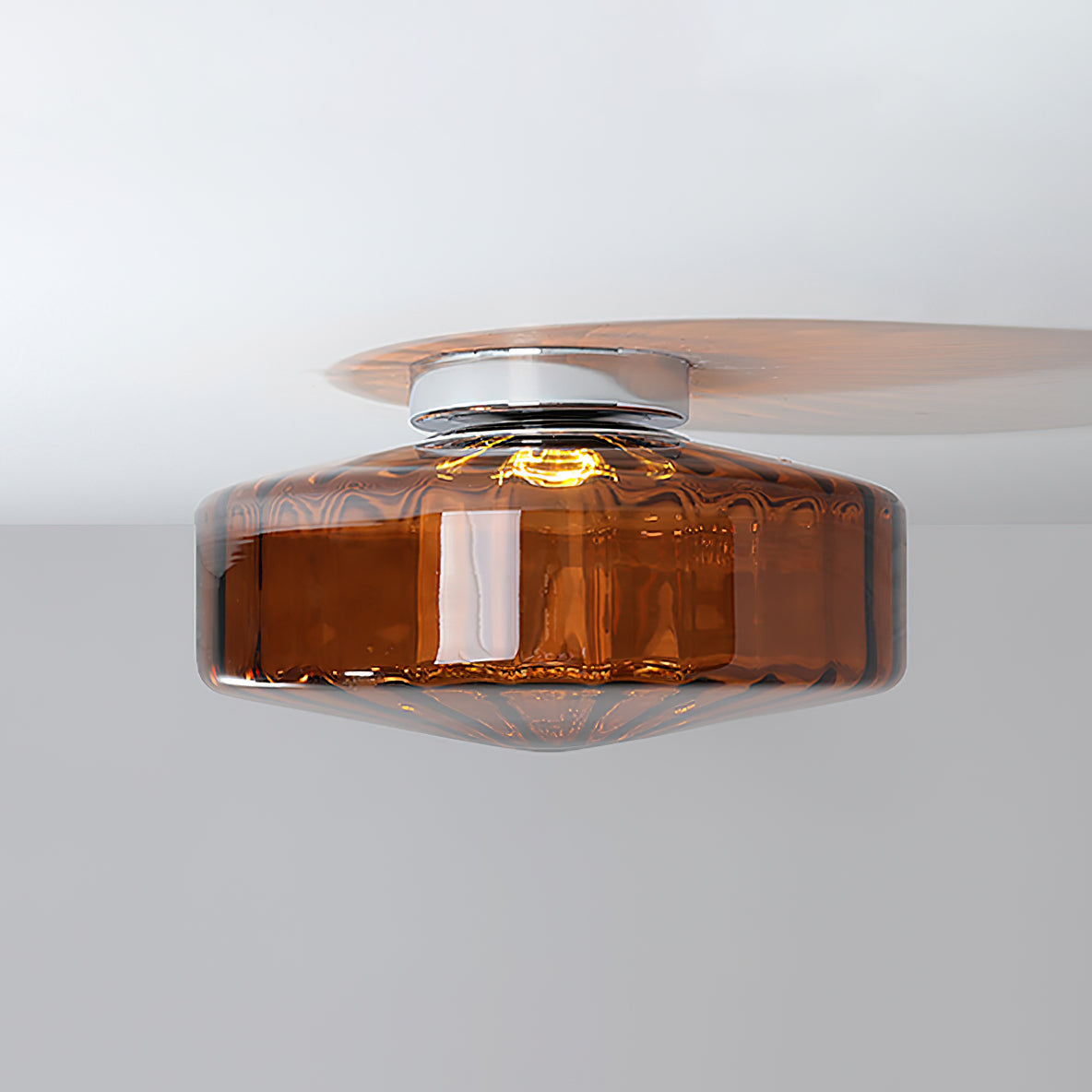 Wenzor Ribbed Ceiling Light