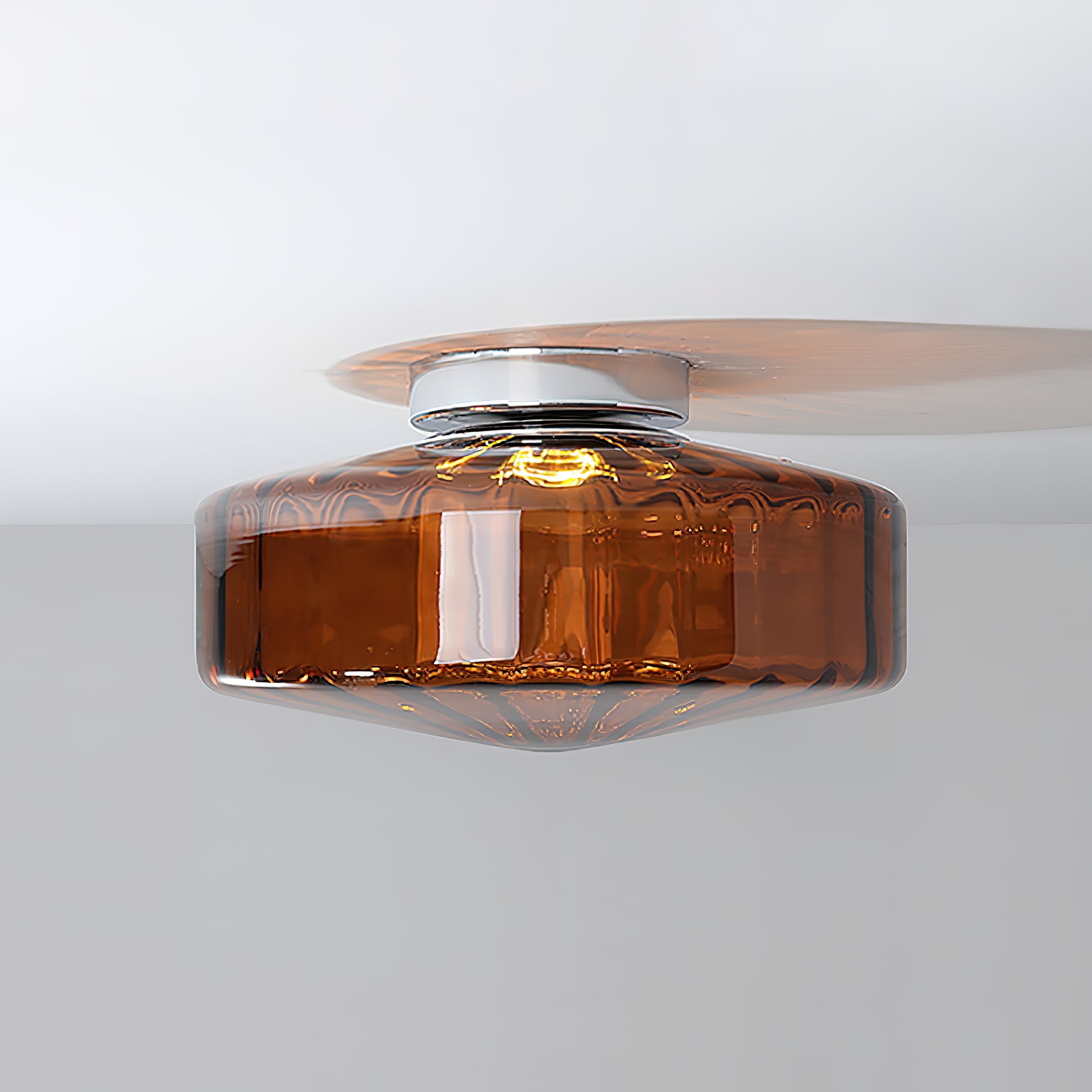 Wenzor Ribbed Ceiling Light
