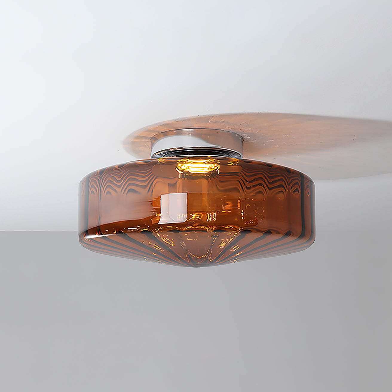 Wenzor Ribbed Ceiling Light