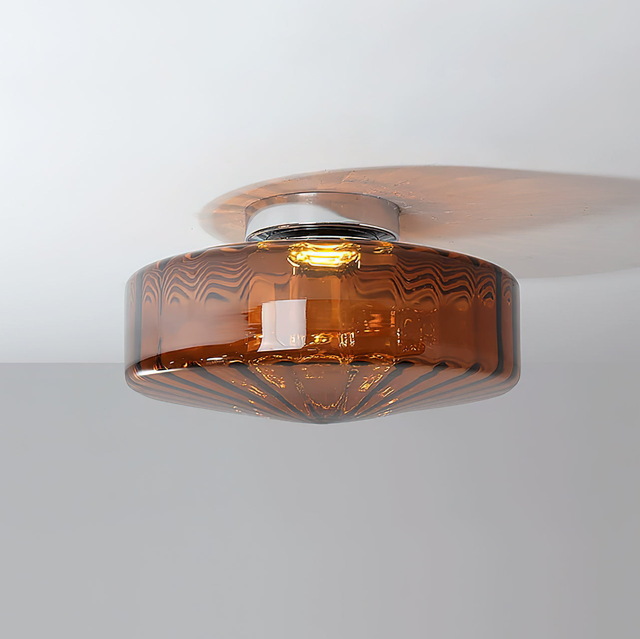 Wenzor Ribbed Ceiling Light