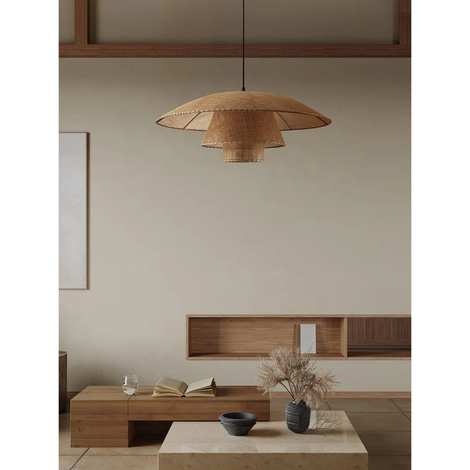 Hataze Japandi Style Pendant Light