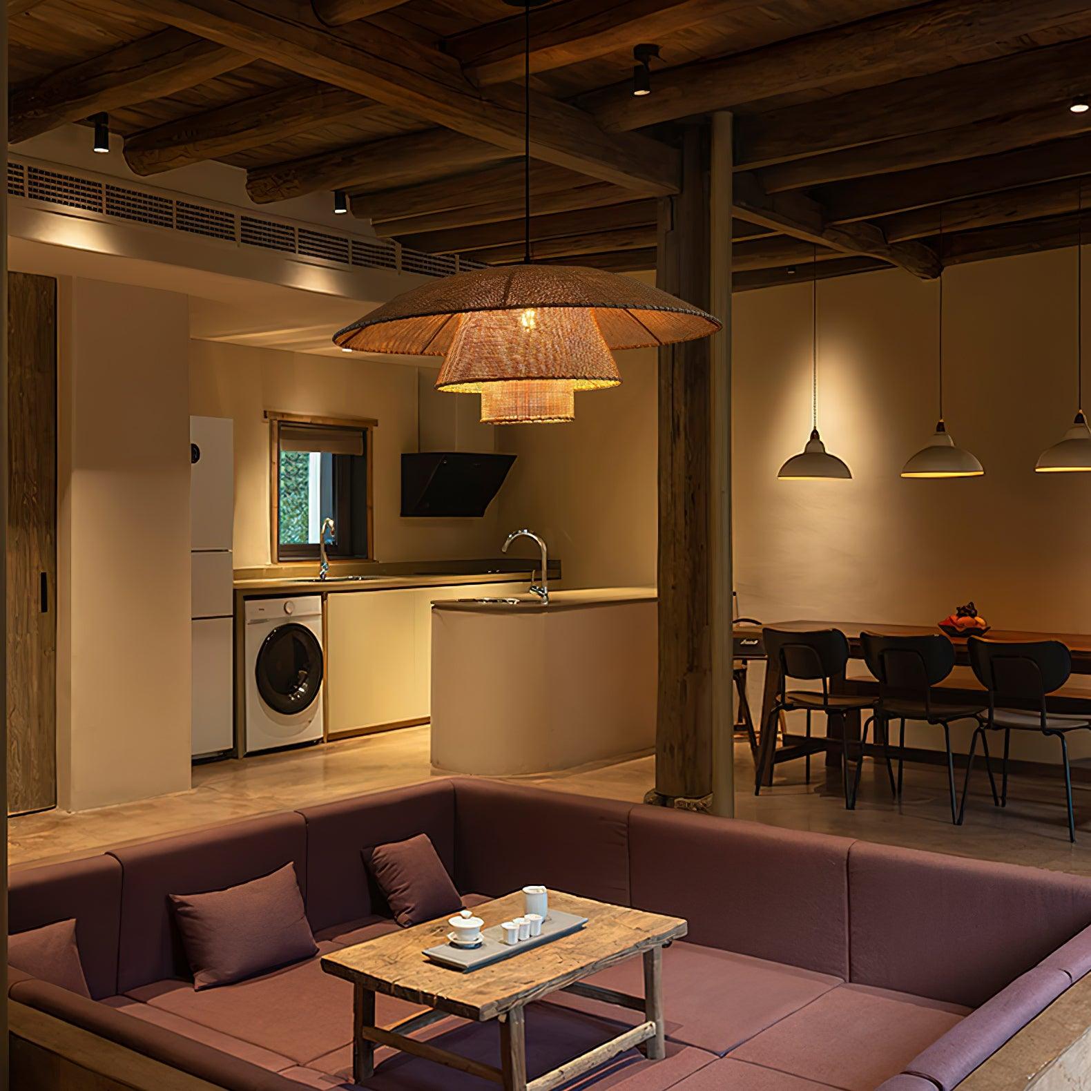 Hataze Japandi Style Pendant Light
