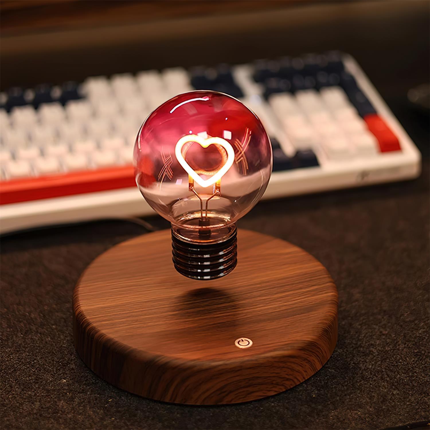 Luv Floating Heart Table Lamp