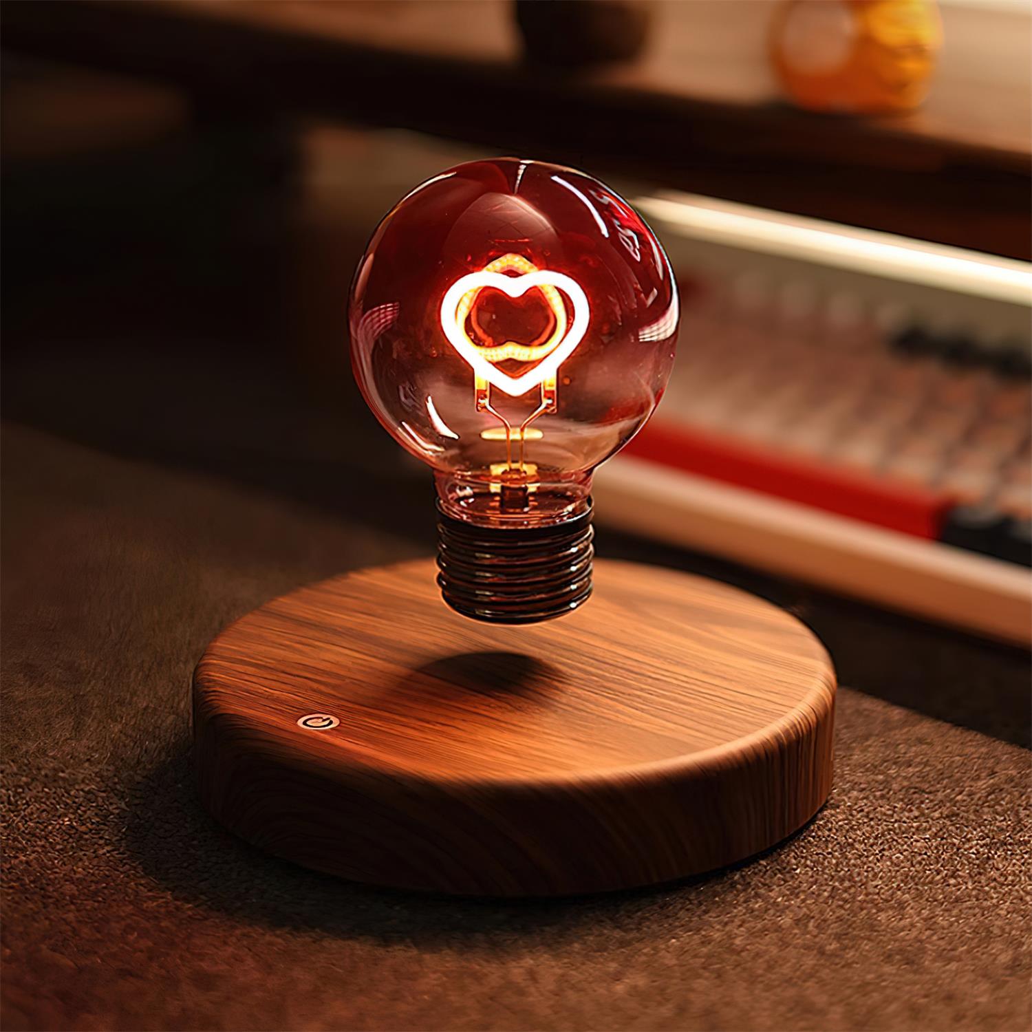 Luv Floating Heart Table Lamp