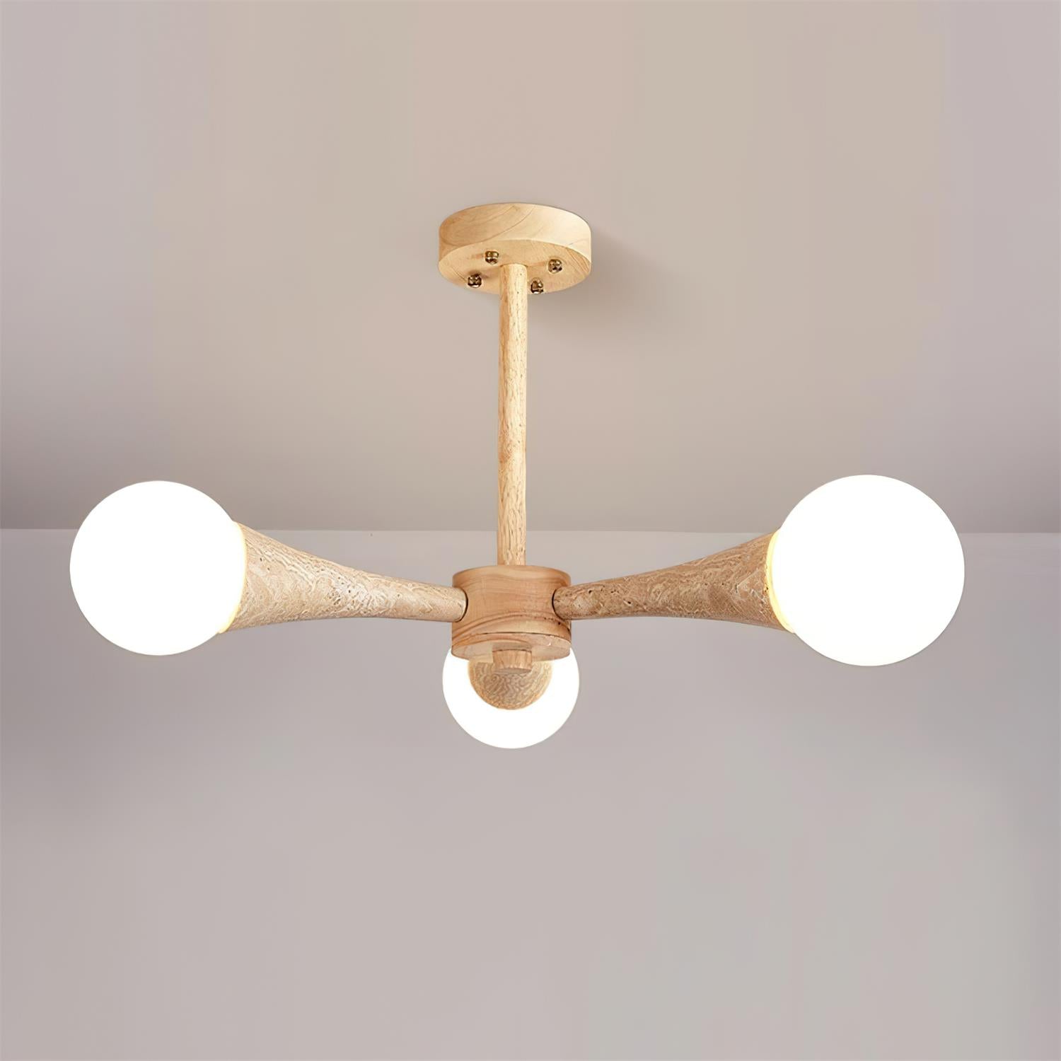 Heldeza Natural Stone Ceiling Light