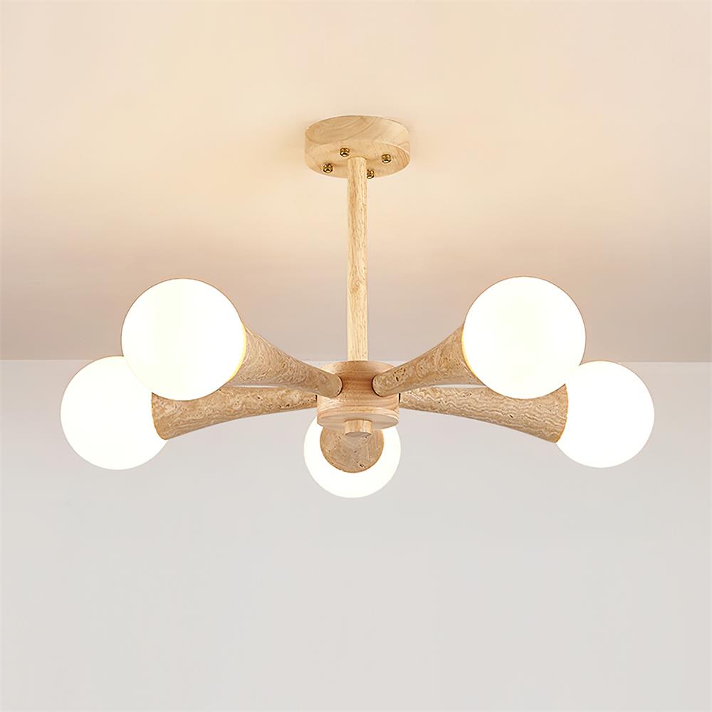 Heldeza Natural Stone Ceiling Light
