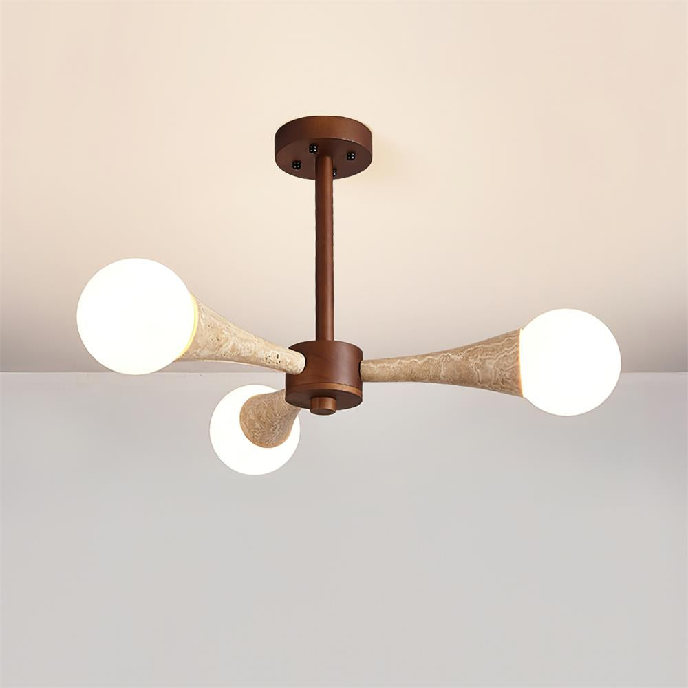 Heldeza Natural Stone Ceiling Light