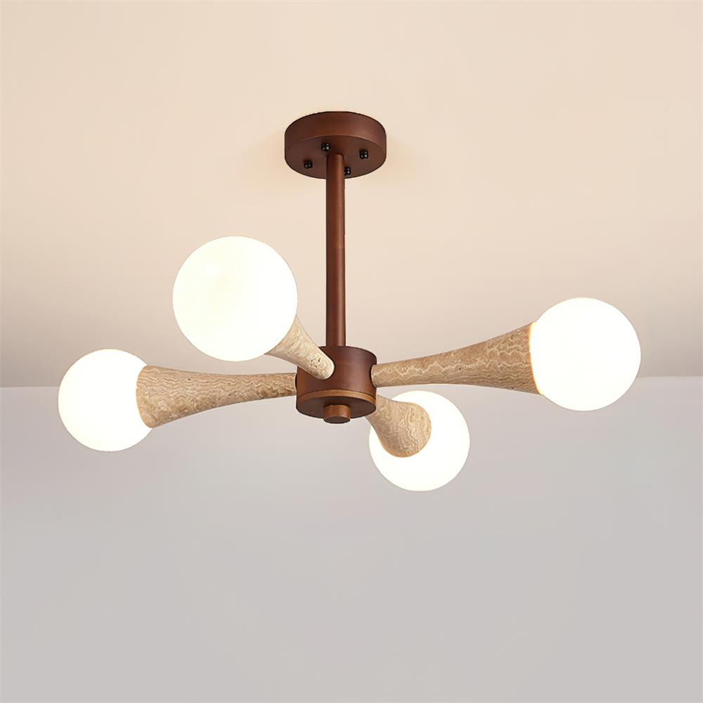 Heldeza Natural Stone Ceiling Light