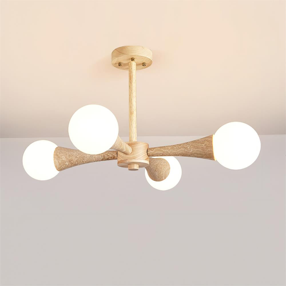 Heldeza Natural Stone Ceiling Light