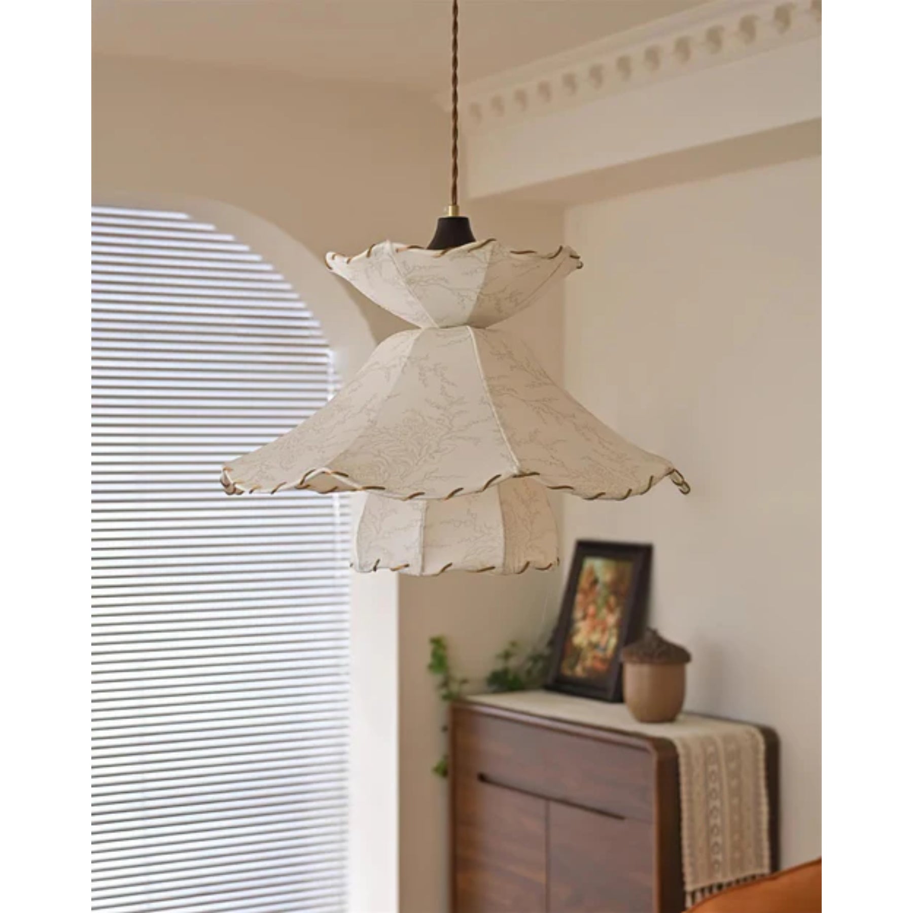 Helzya Fabric Pendant Light