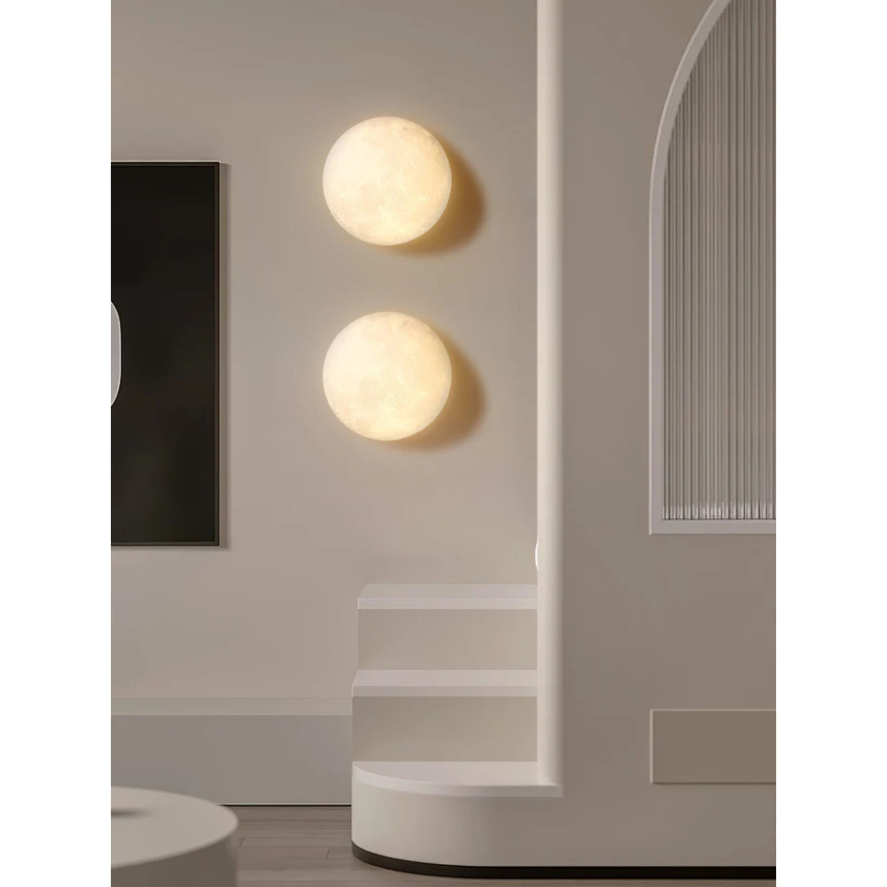 Tralvik Moon Design Wall Light