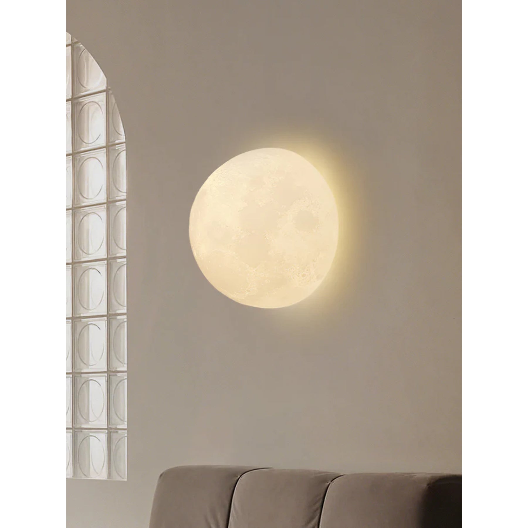 Tralvik Moon Design Wall Light