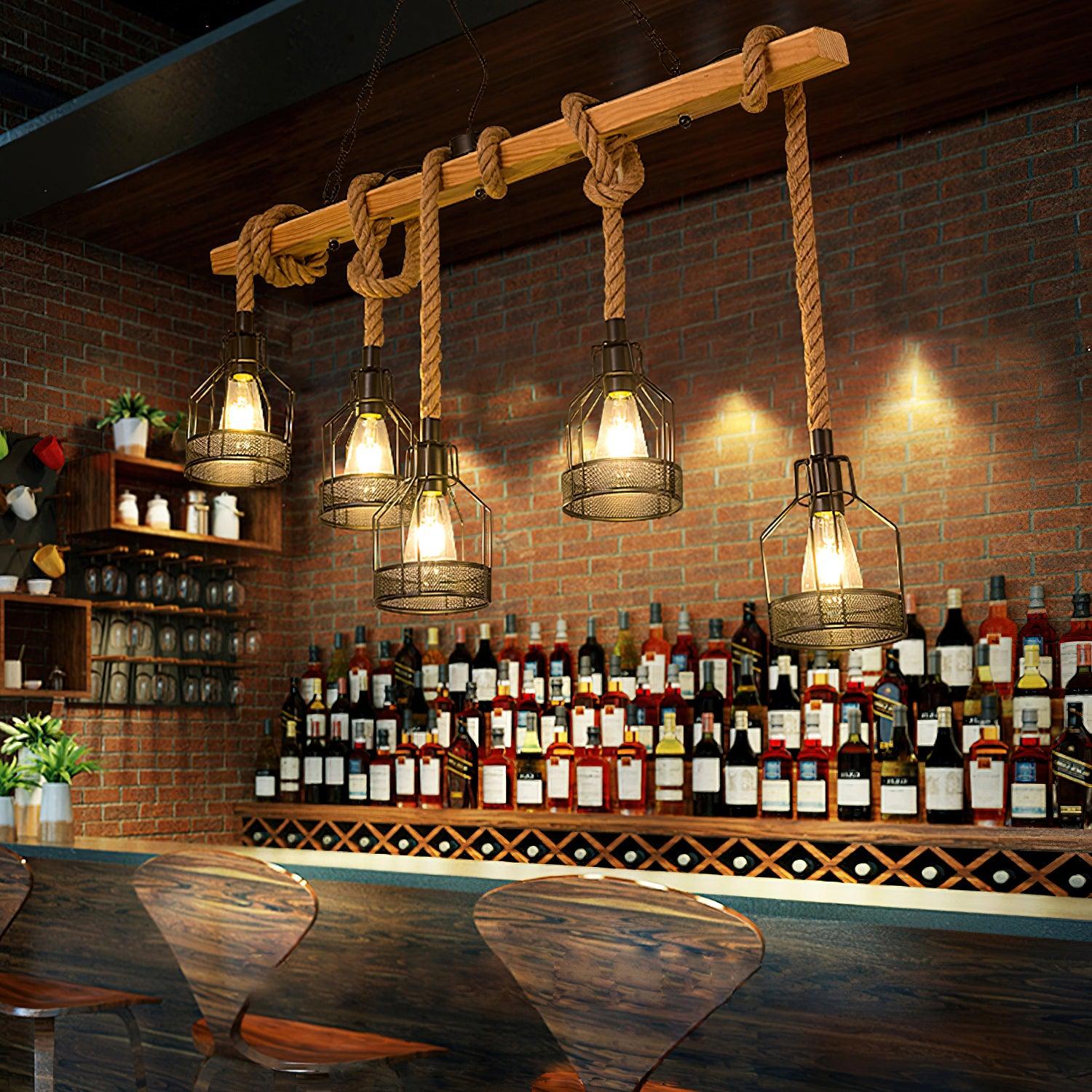 Elesno Rope Pendant Light