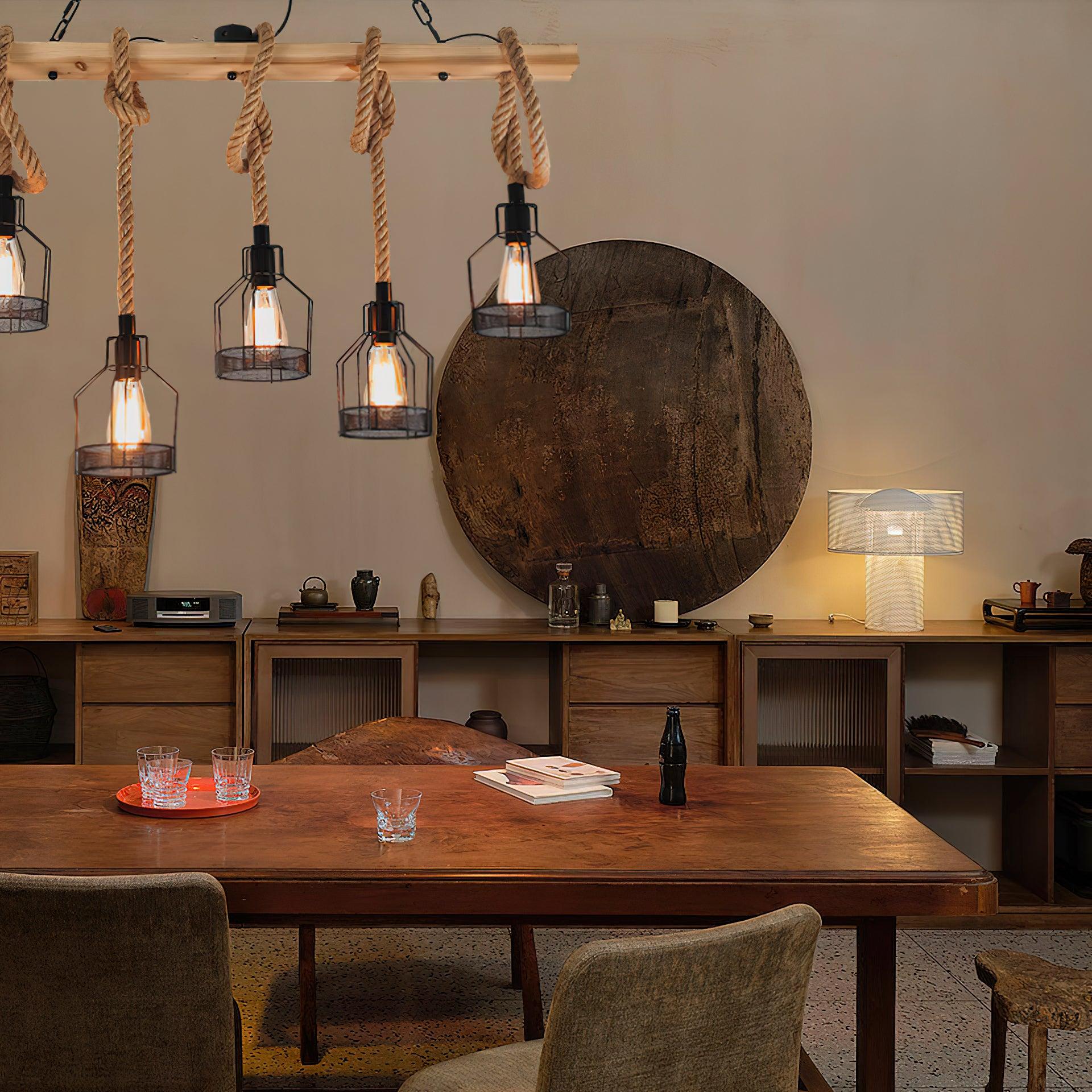 Elesno Rope Pendant Light