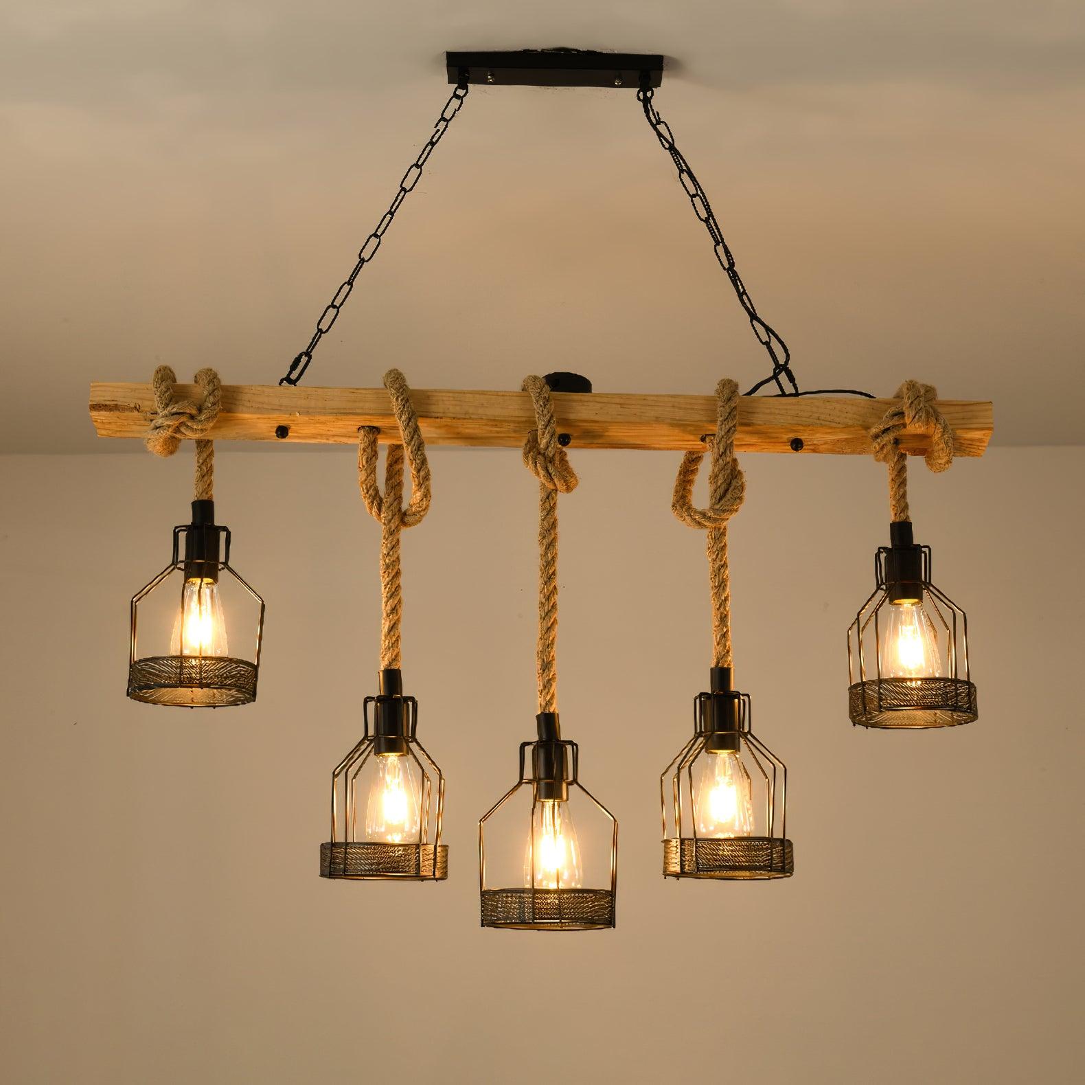 Elesno Rope Pendant Light