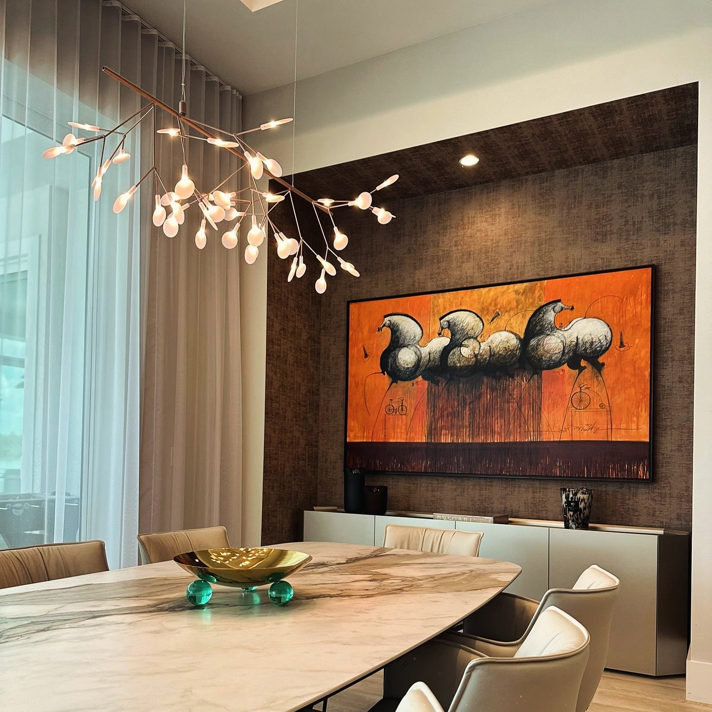 Merrline Sculptural Chandelier