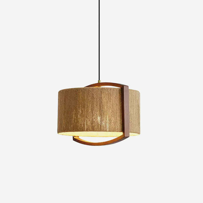 Hallon Japandi Style Pendant Light