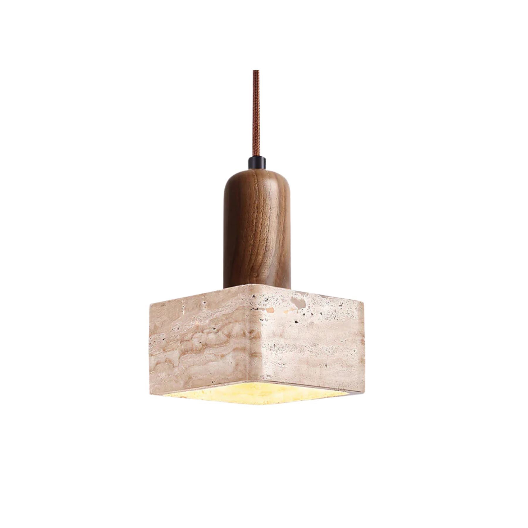 Osethra Travertine Pendant Light