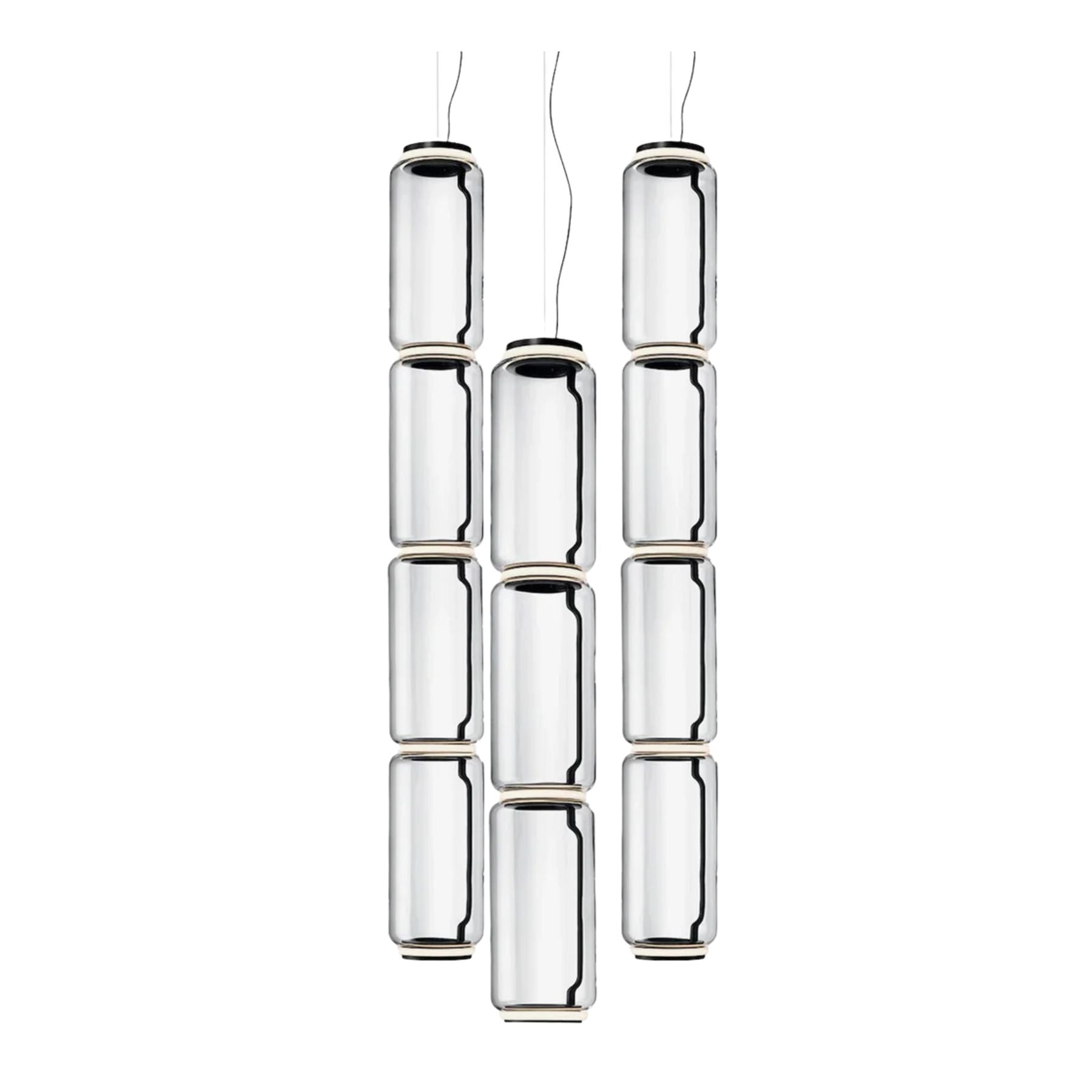 Teyylino Cylindrical Glass Pendant Light