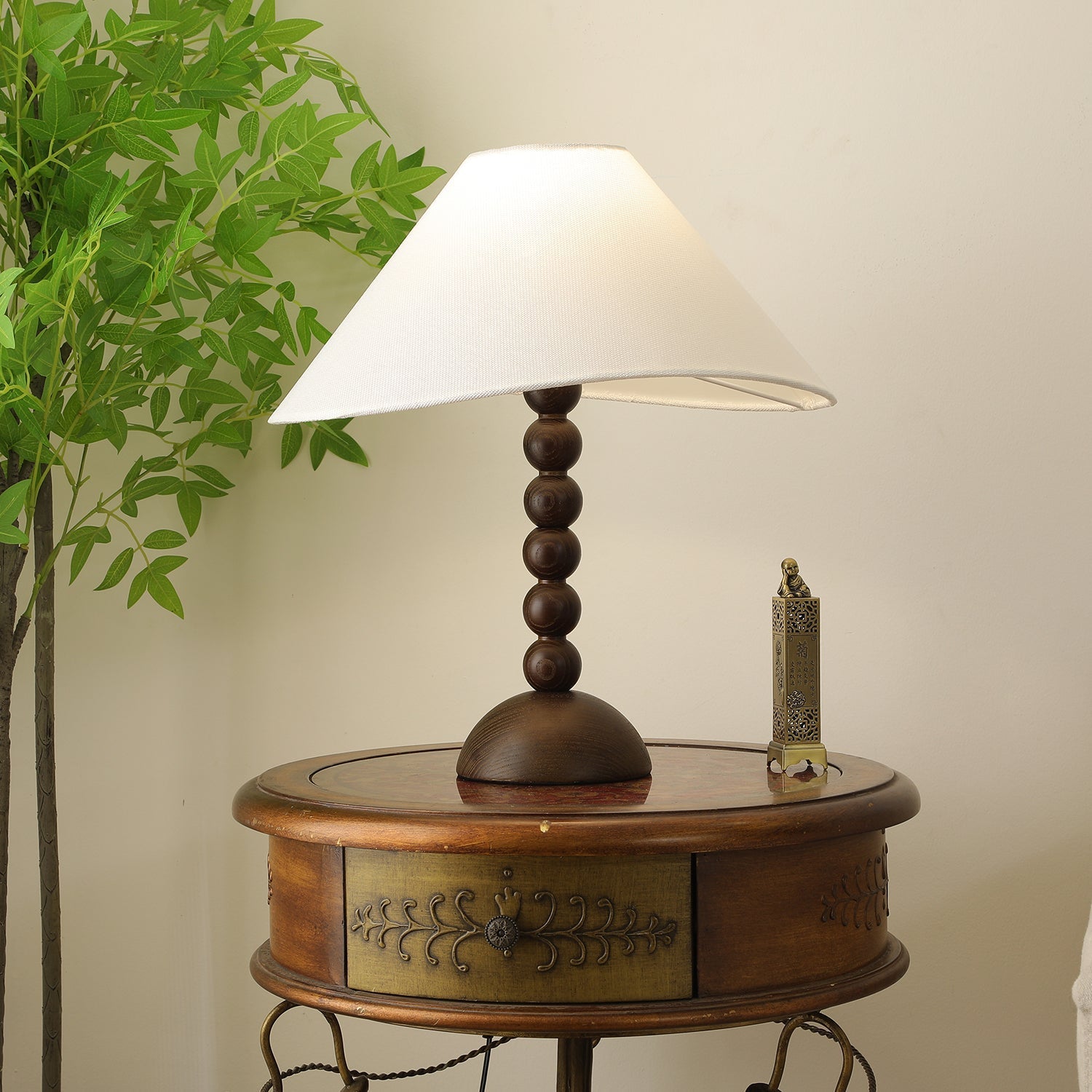 Logena Wooden Table Lamp