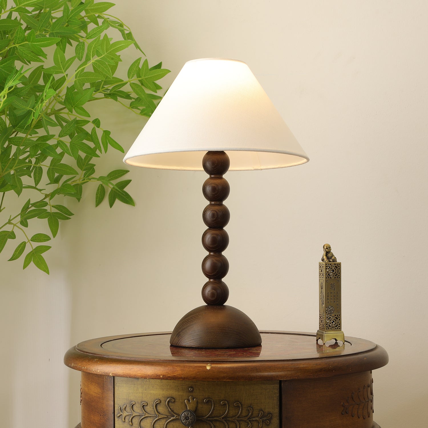 Logena Wooden Table Lamp