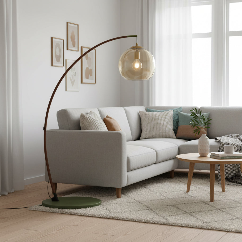 Silmerena Arc Floor Lamp