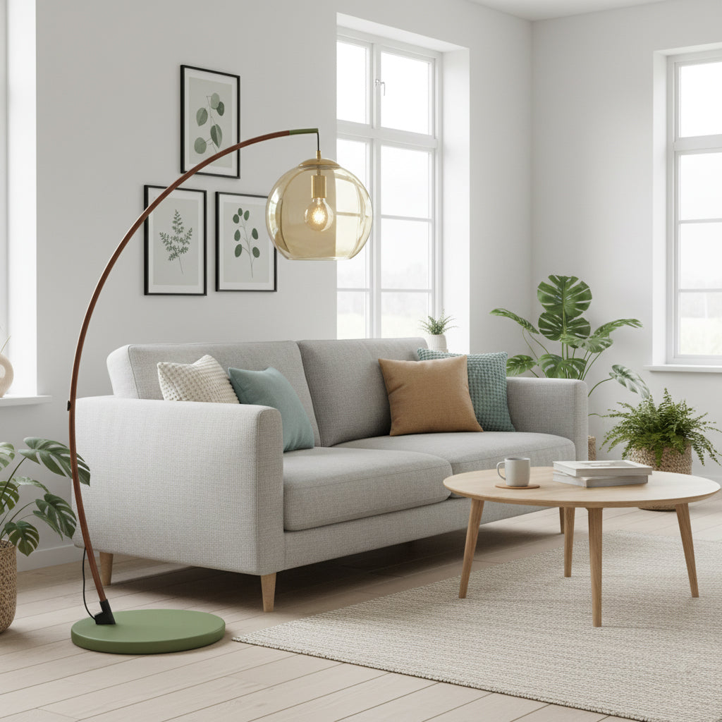 Silmerena Arc Floor Lamp