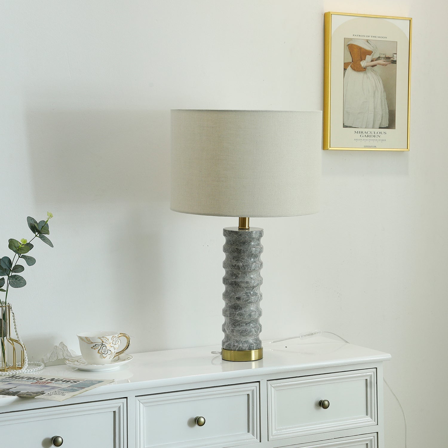 Lovienta Marble Table Lamp