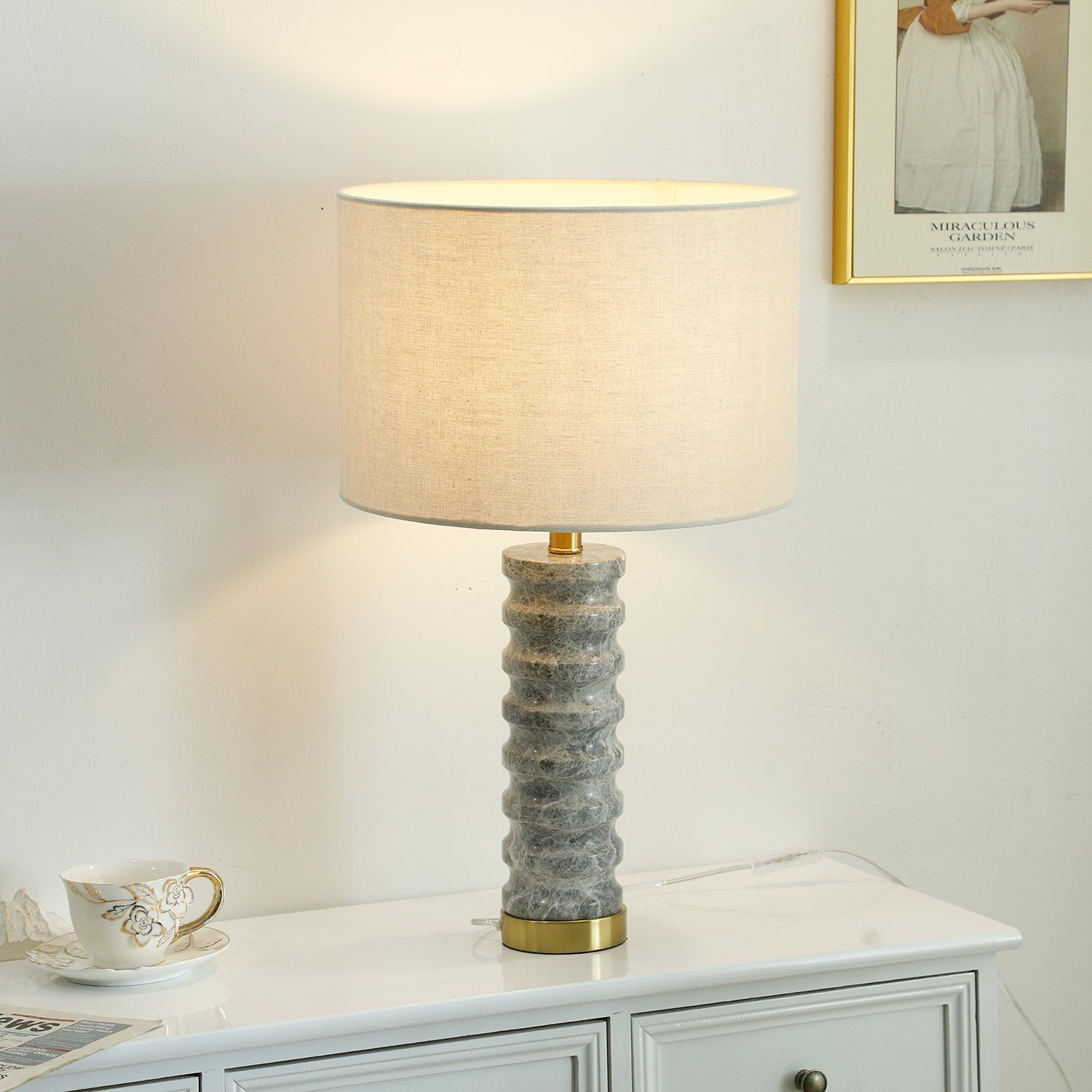 Lovienta Marble Table Lamp
