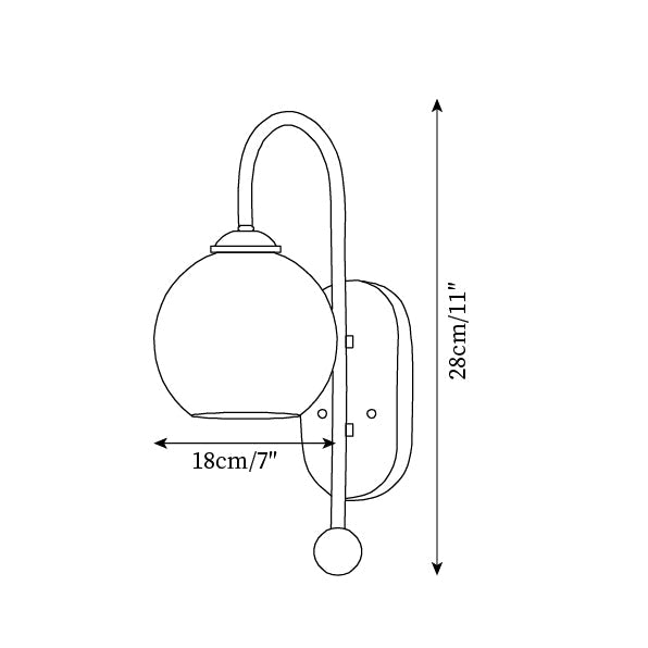 Lentes Wall Light