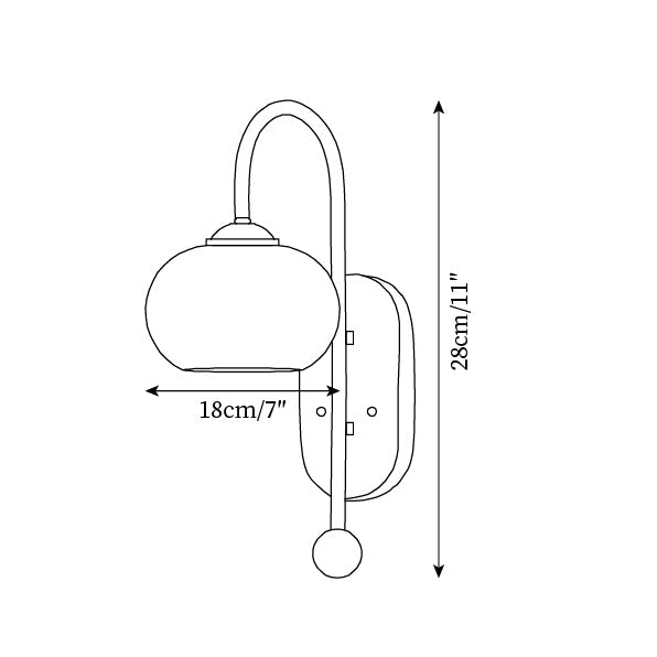 Lentes Wall Light