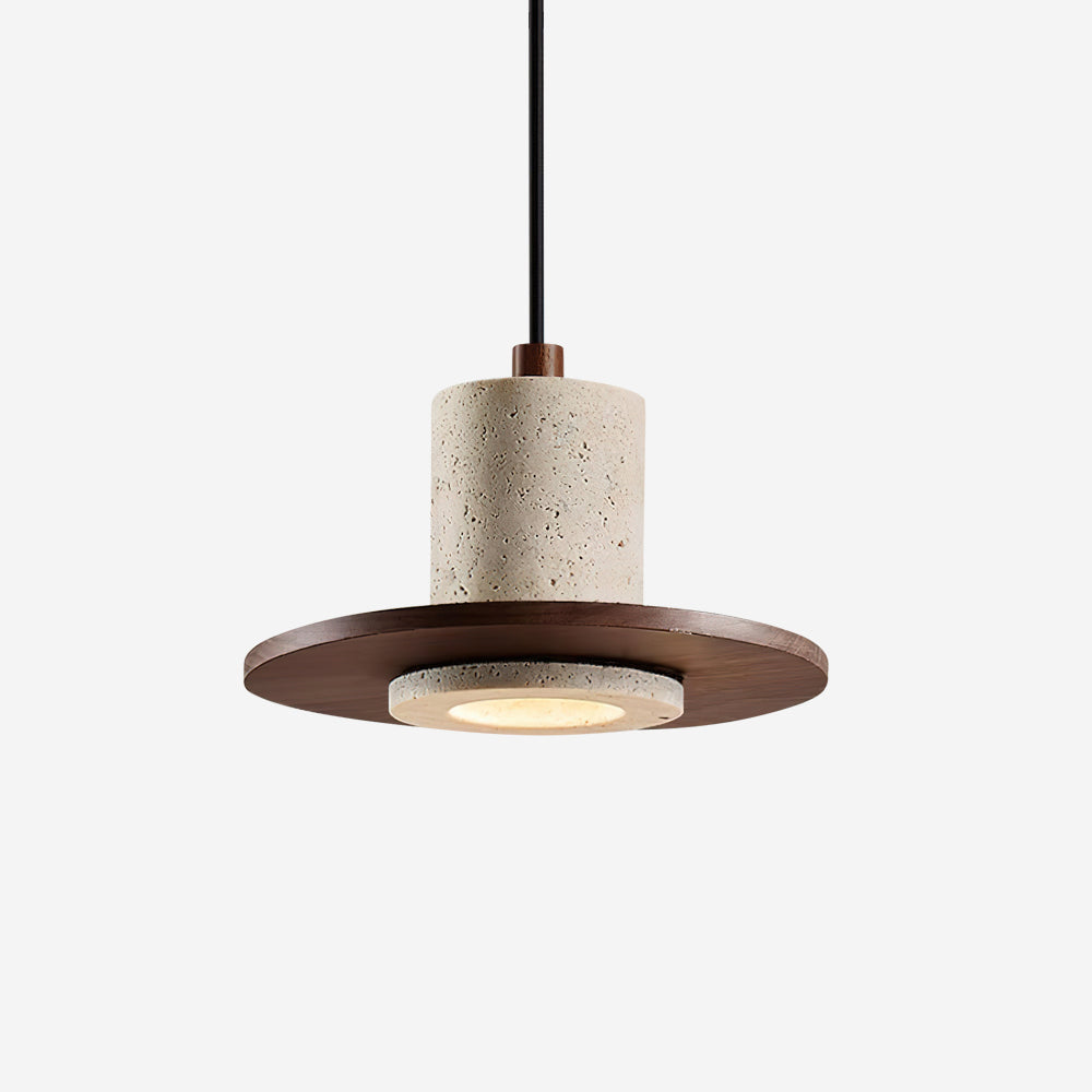 Klentezo Travertine Pendant Light