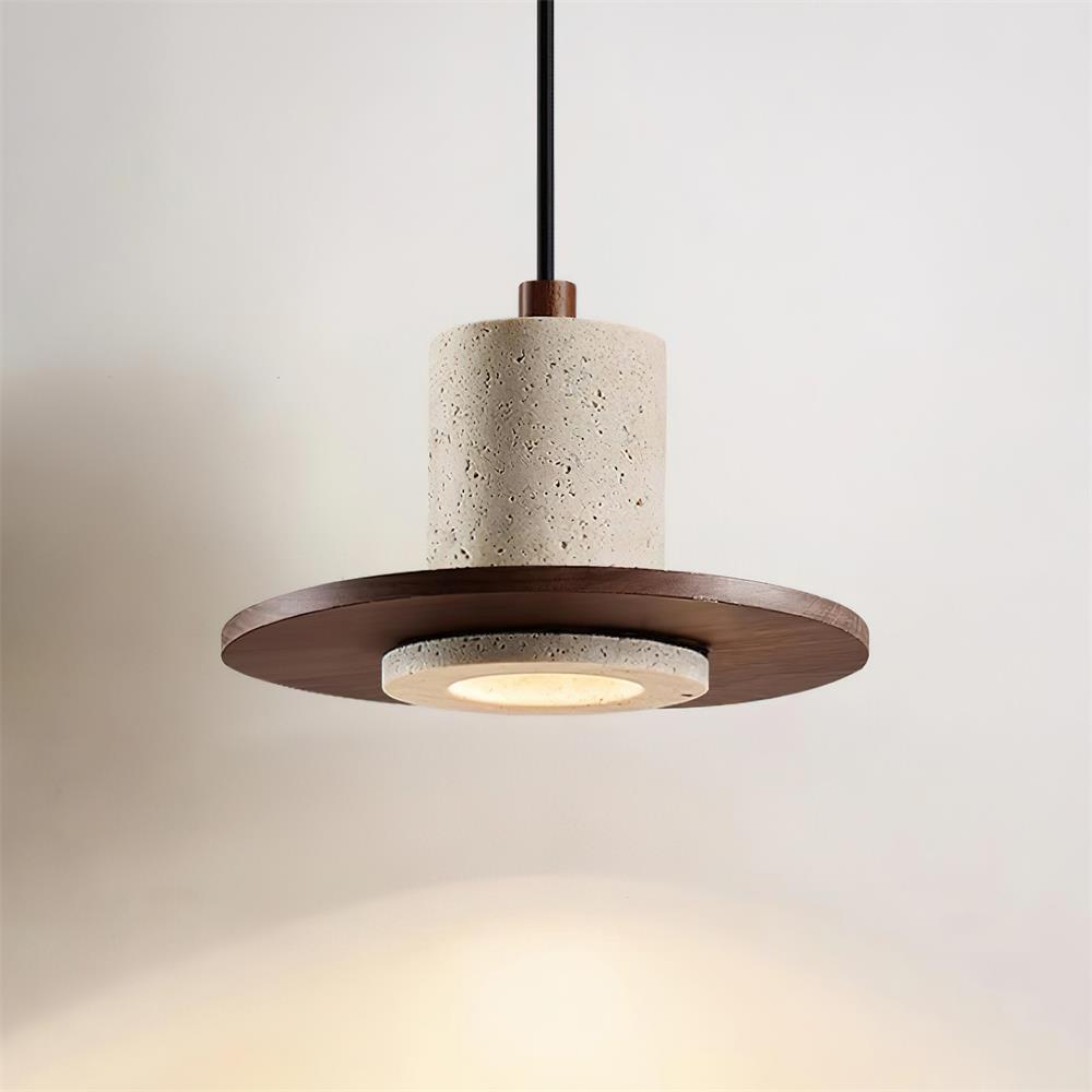 Klentezo Travertine Pendant Light