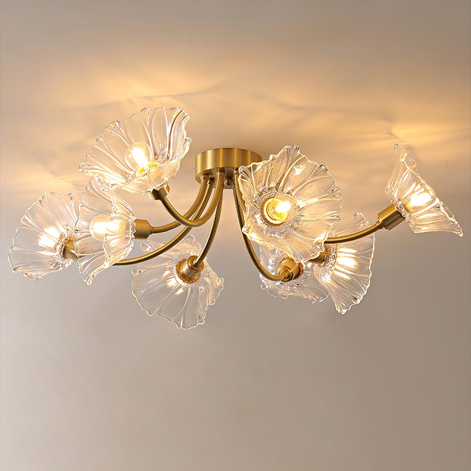 Lenzyn Flower Ceiling Light