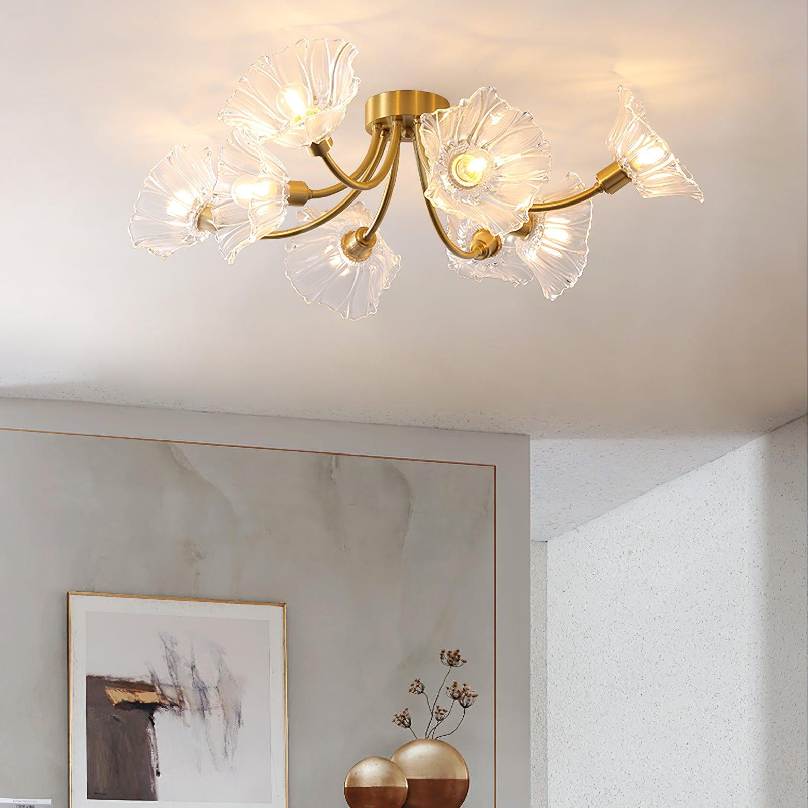 Lenzyn Flower Ceiling Light