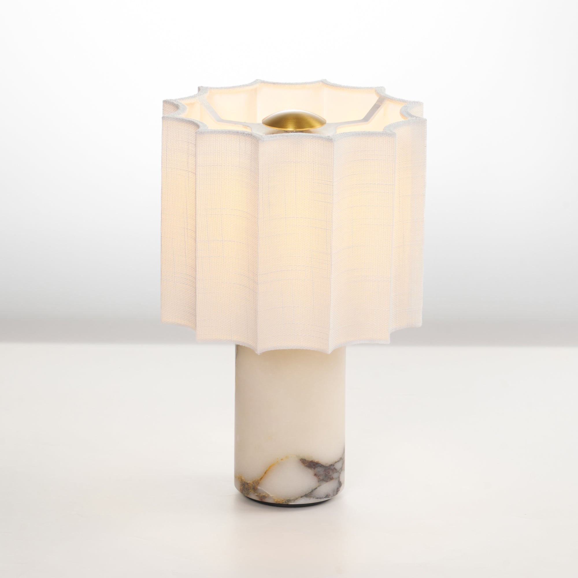 Orvinna Marble Table Lamp