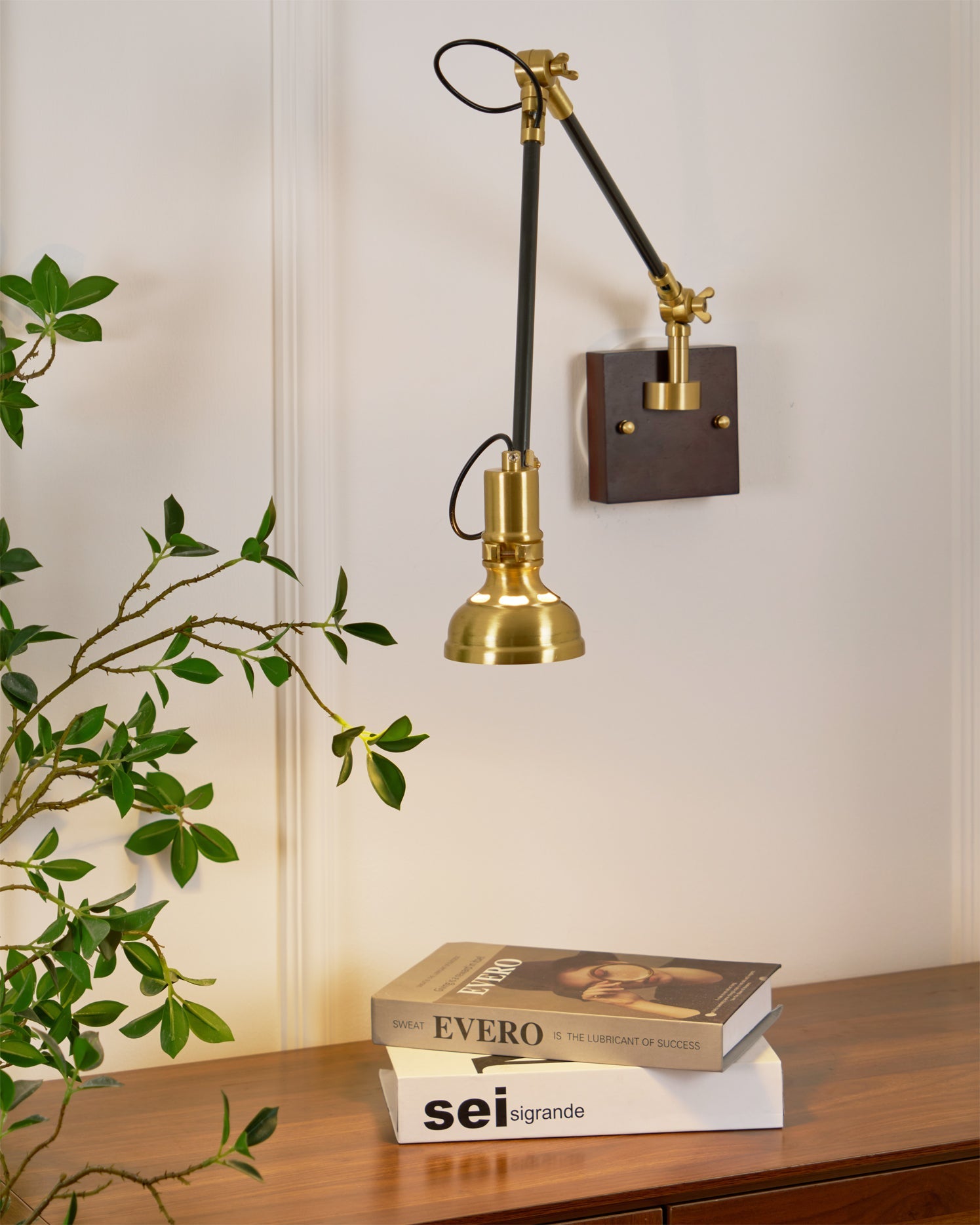 Miley Swing Arm Wall Light