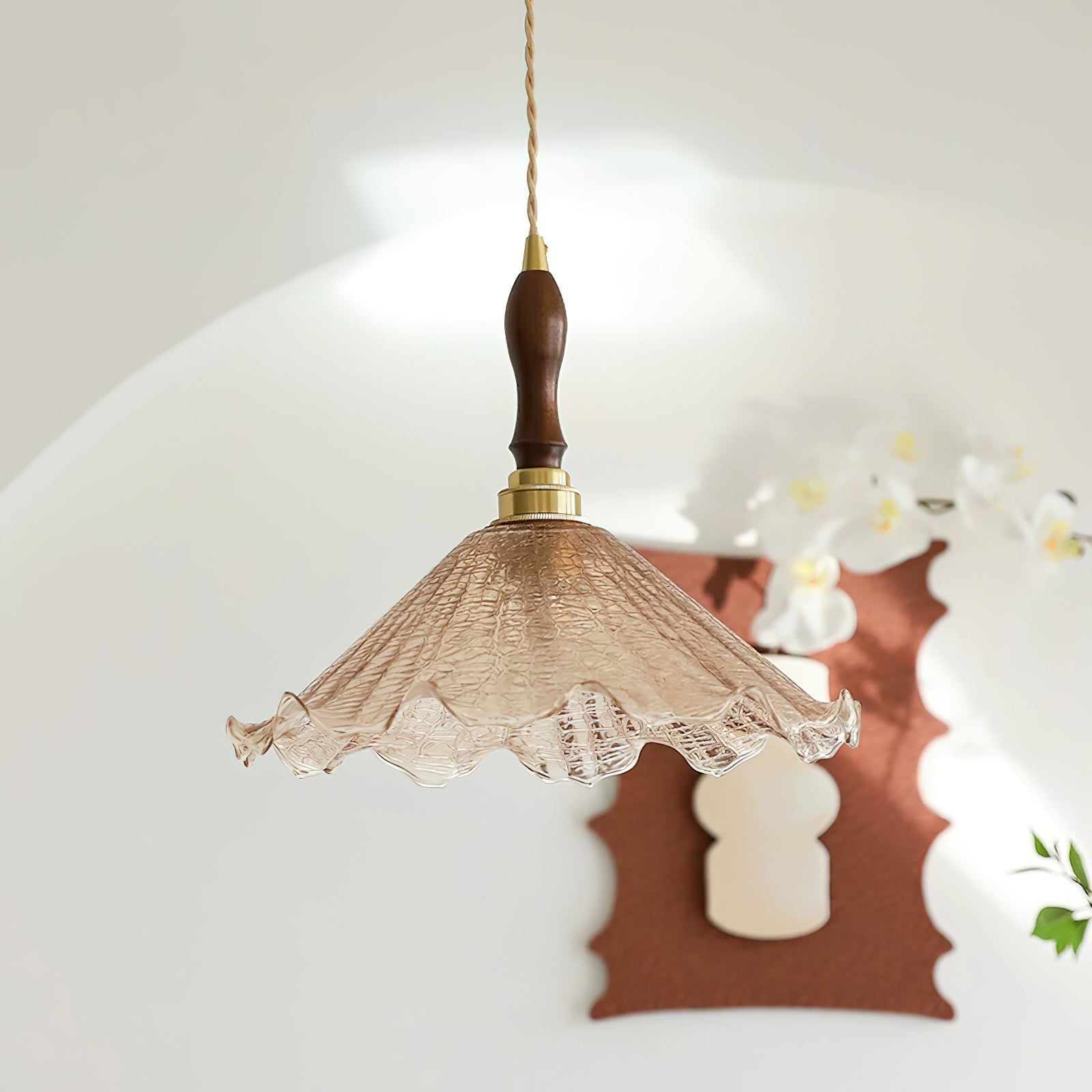 Keya Glass Pendant Light