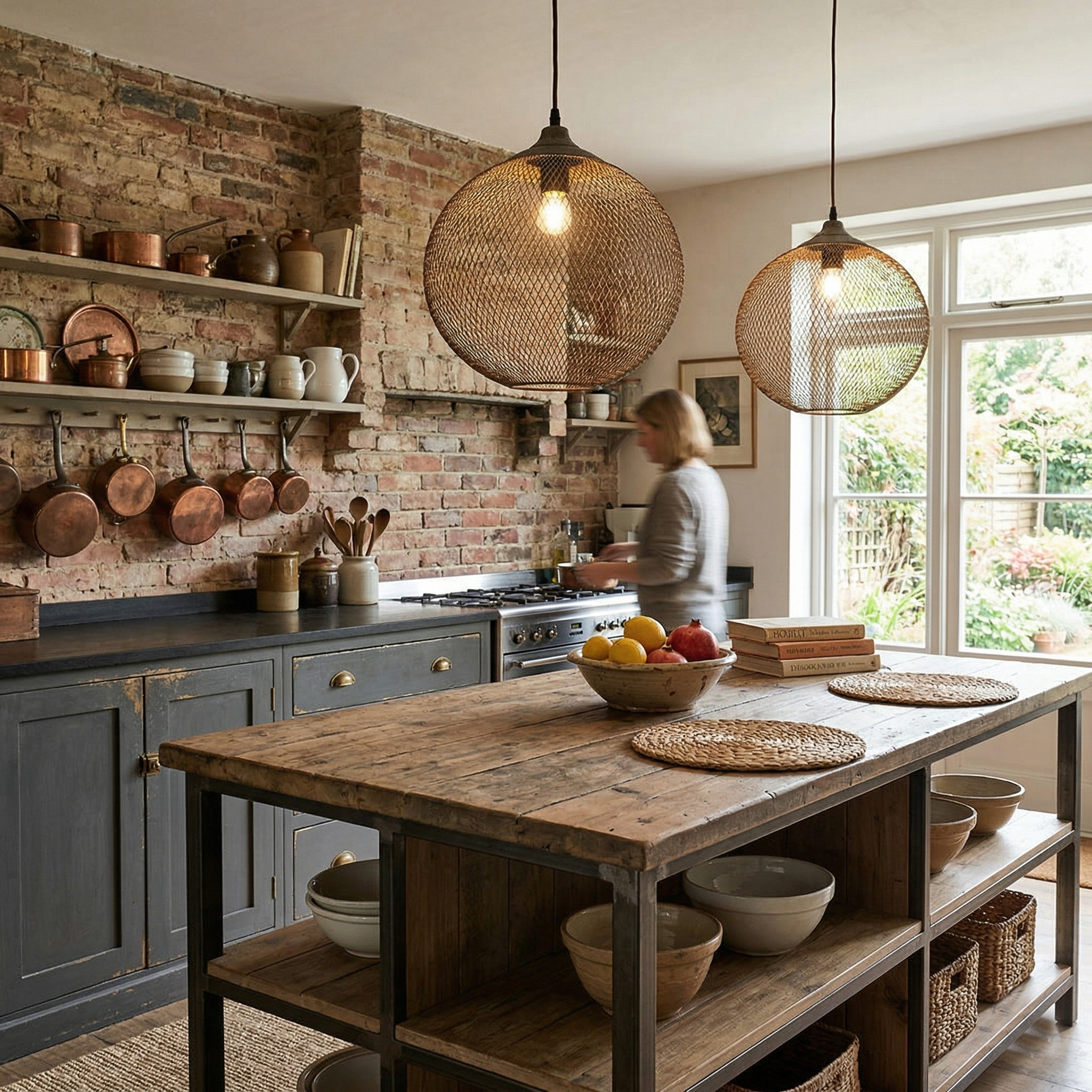 Lonester Mesh Pendant Light
