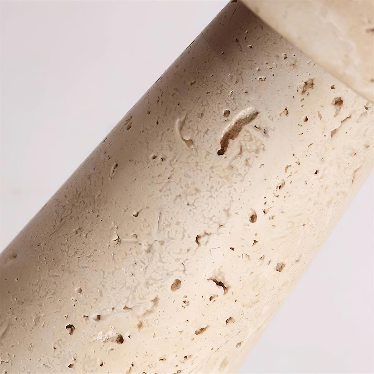 Flyzon Travertine Table Lamp