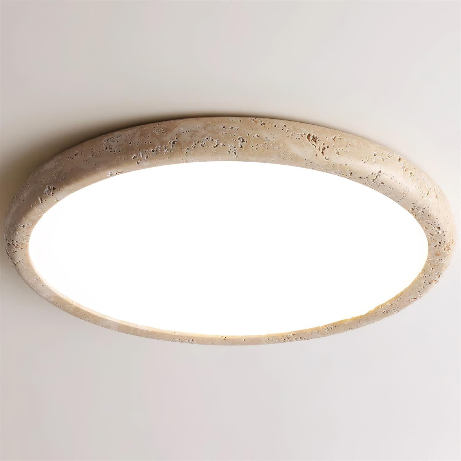 Elbato Travertine Ceiling Light