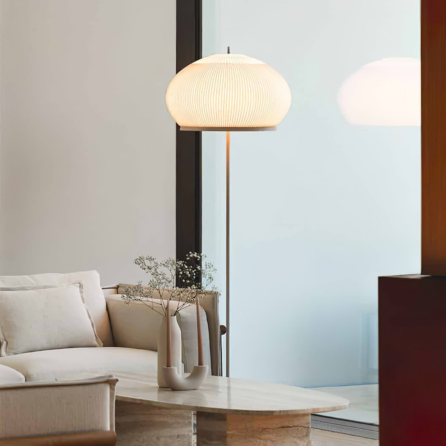 Mirelo Japandi Floor Lamp